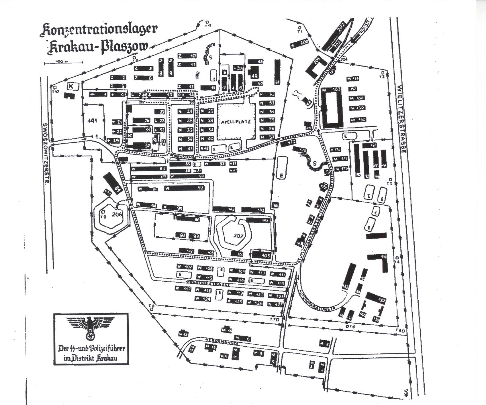 plaszow map - bau